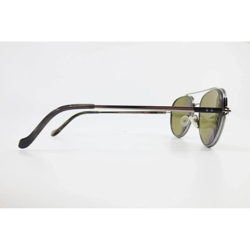 Colours by Alexander Julian BAX Aviator Black Metal Eyeglasses Frames 52-17-140